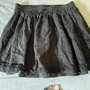 Playa Lucila black skirt